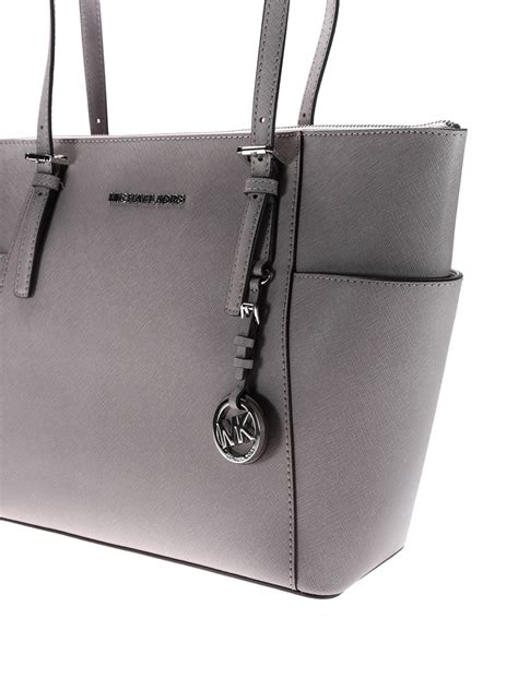 michael kors tasche grau shopper|Shopper und Reisetaschen aus Leder .